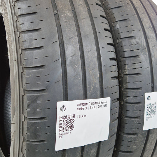 Käytetty: 205/75R16 C 110/108R Hankook Vantra LT