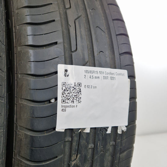 Käytetty: 185/65R15 92H Cordiant Comfort 2