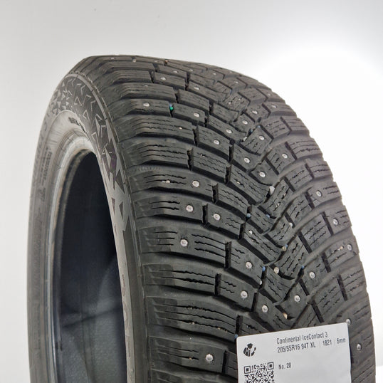Käytetty: 205/55R16 94T XL Continental IceContact 3
