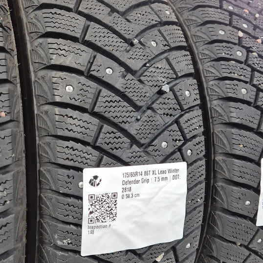 Käytetty: 175/65R14 86T XL Leao Winter Defender Grip