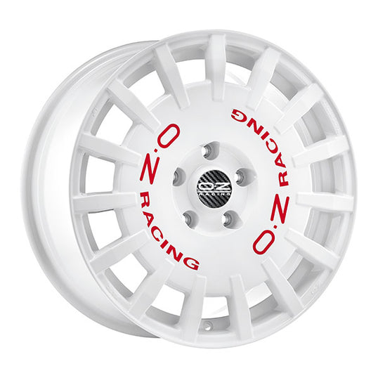 OZ Rally Racing White 8x18 5-112 E45 C75,1