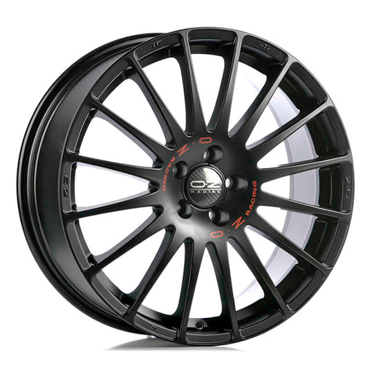 OZ Superturismo Black 8x18 5-112 E35 C75,1