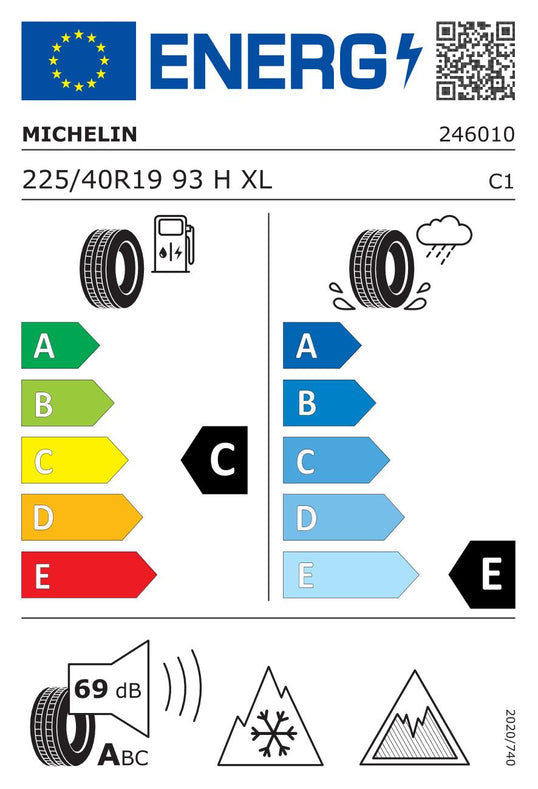 225/40 R19 93H XL TL X-ICE SNOW  MI